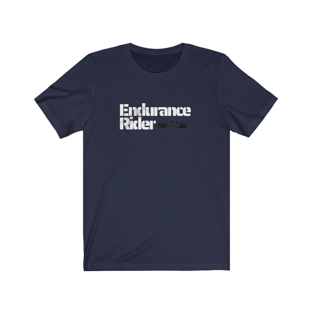 Endurance Rider Horse Unisex Jersey Short Sleeve Tee