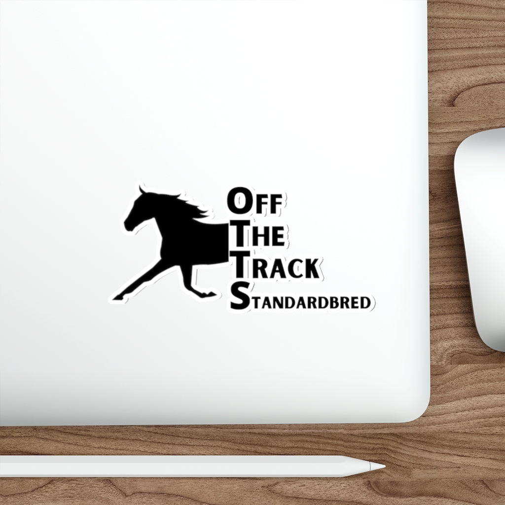 OTTS. Off The Track Standardbred Die-Cut Stickers