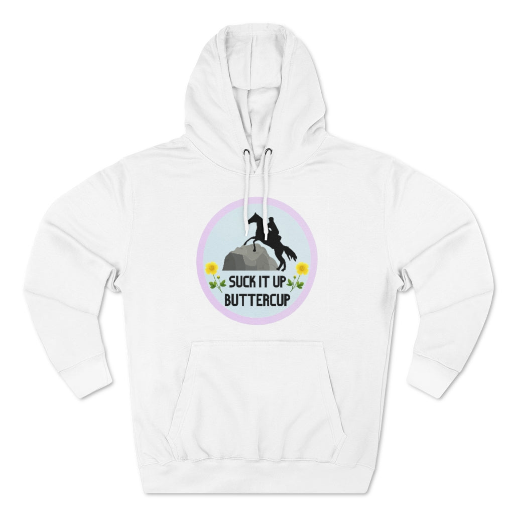 Suck It Up Butter Cup #EnduranceRider Unisex Premium Pullover Hoodie