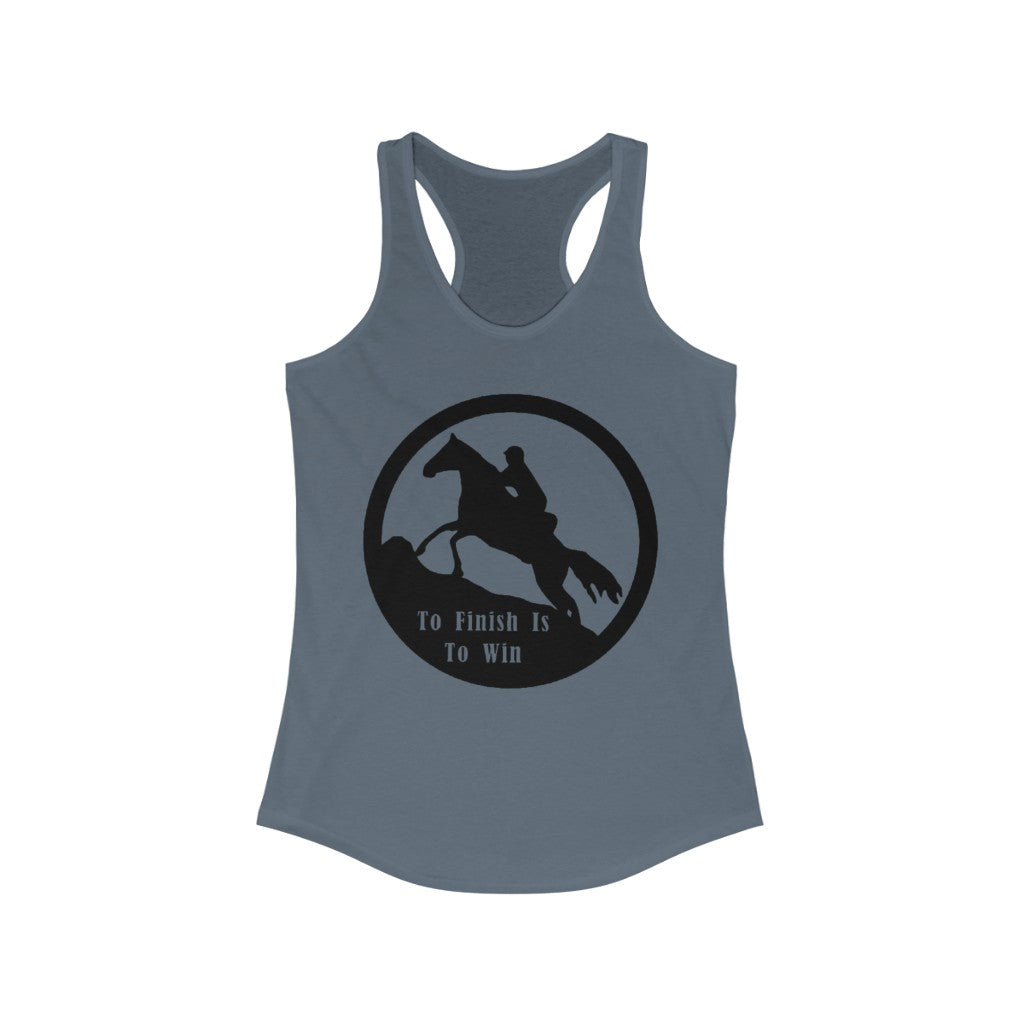 Finish To Win It Endurance Women's Ideal Racerback Tank