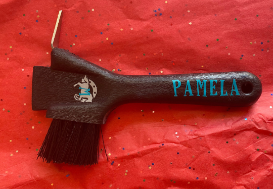 Horse Hoof Pick with Scraper Personalized