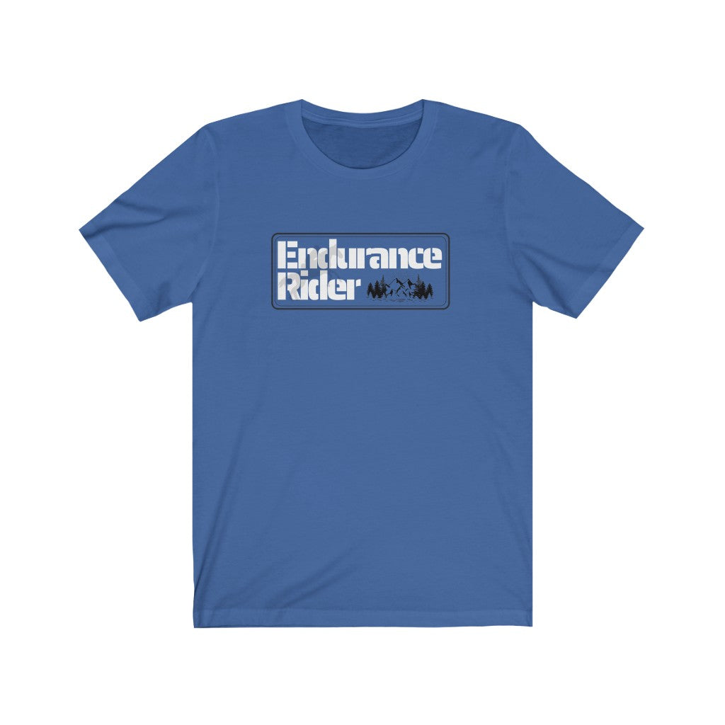 Endurance Rider Horse Unisex Jersey Short Sleeve Tee