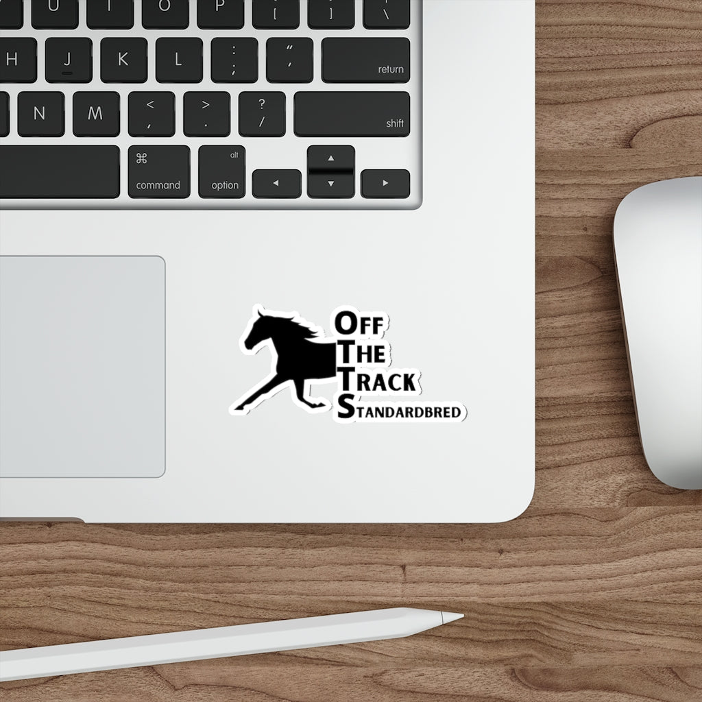 OTTS. Off The Track Standardbred Die-Cut Stickers