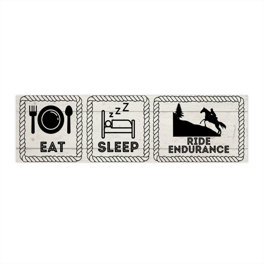 Eat Sleep Ride Endurance Bumper Stickers