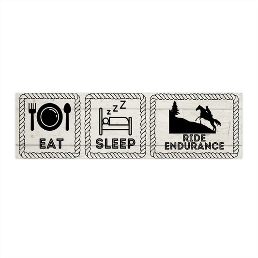 Eat Sleep Ride Endurance Bumper Stickers