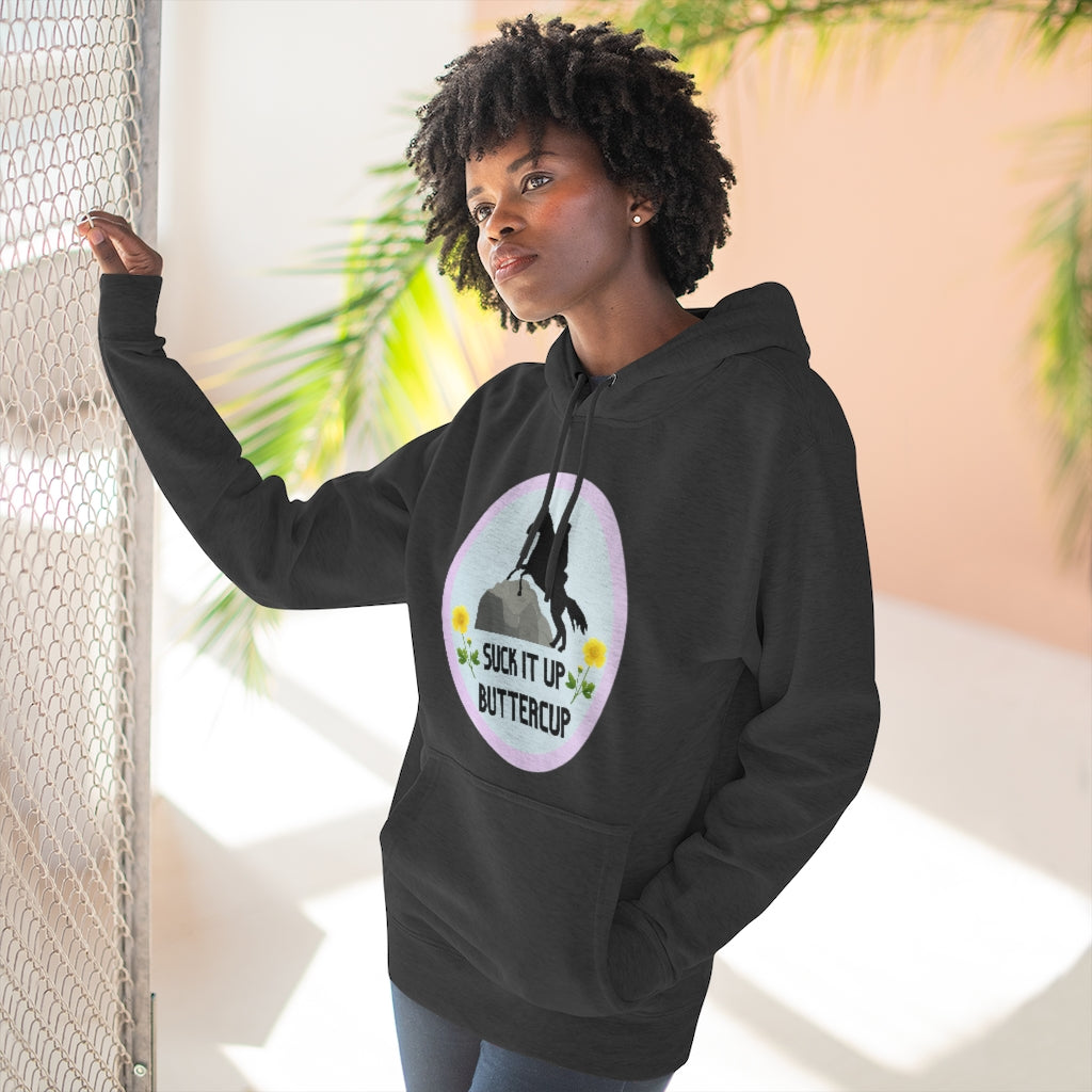 Suck It Up Butter Cup #EnduranceRider Unisex Premium Pullover Hoodie