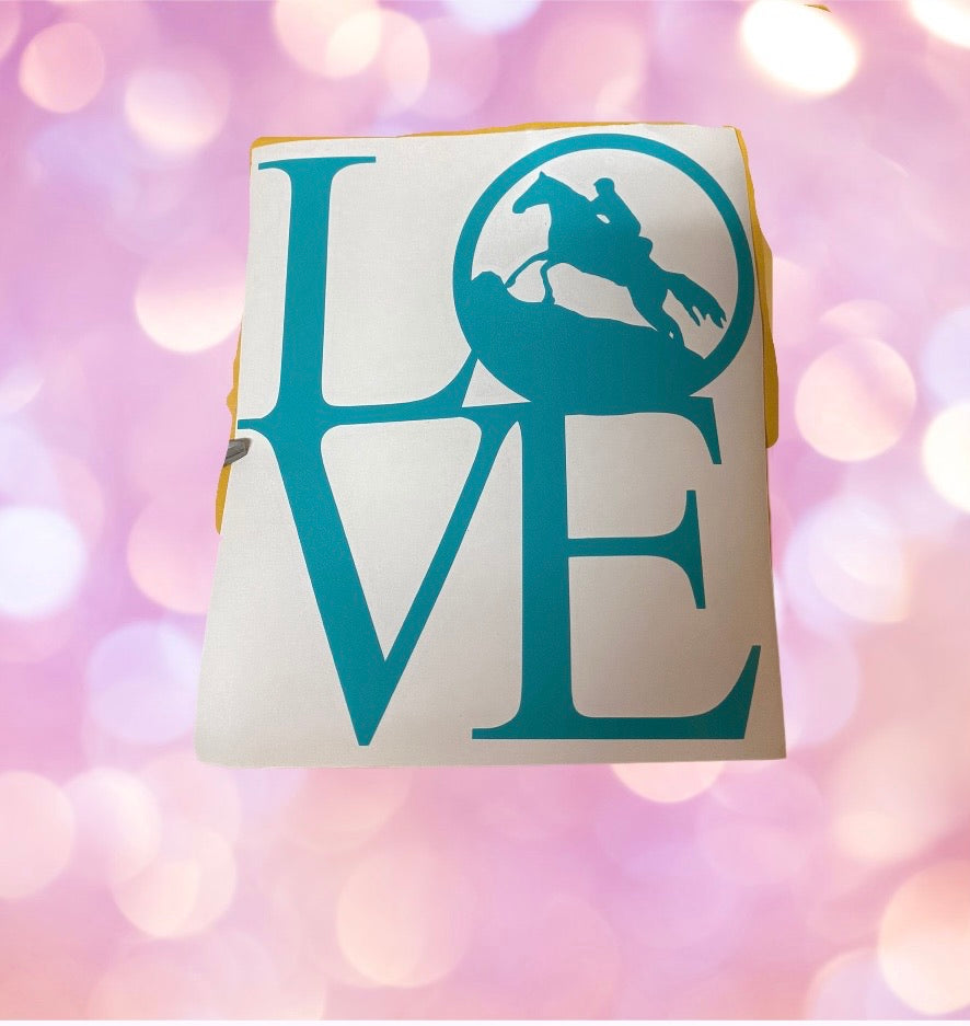 6X7 LOVE Endurance Decal