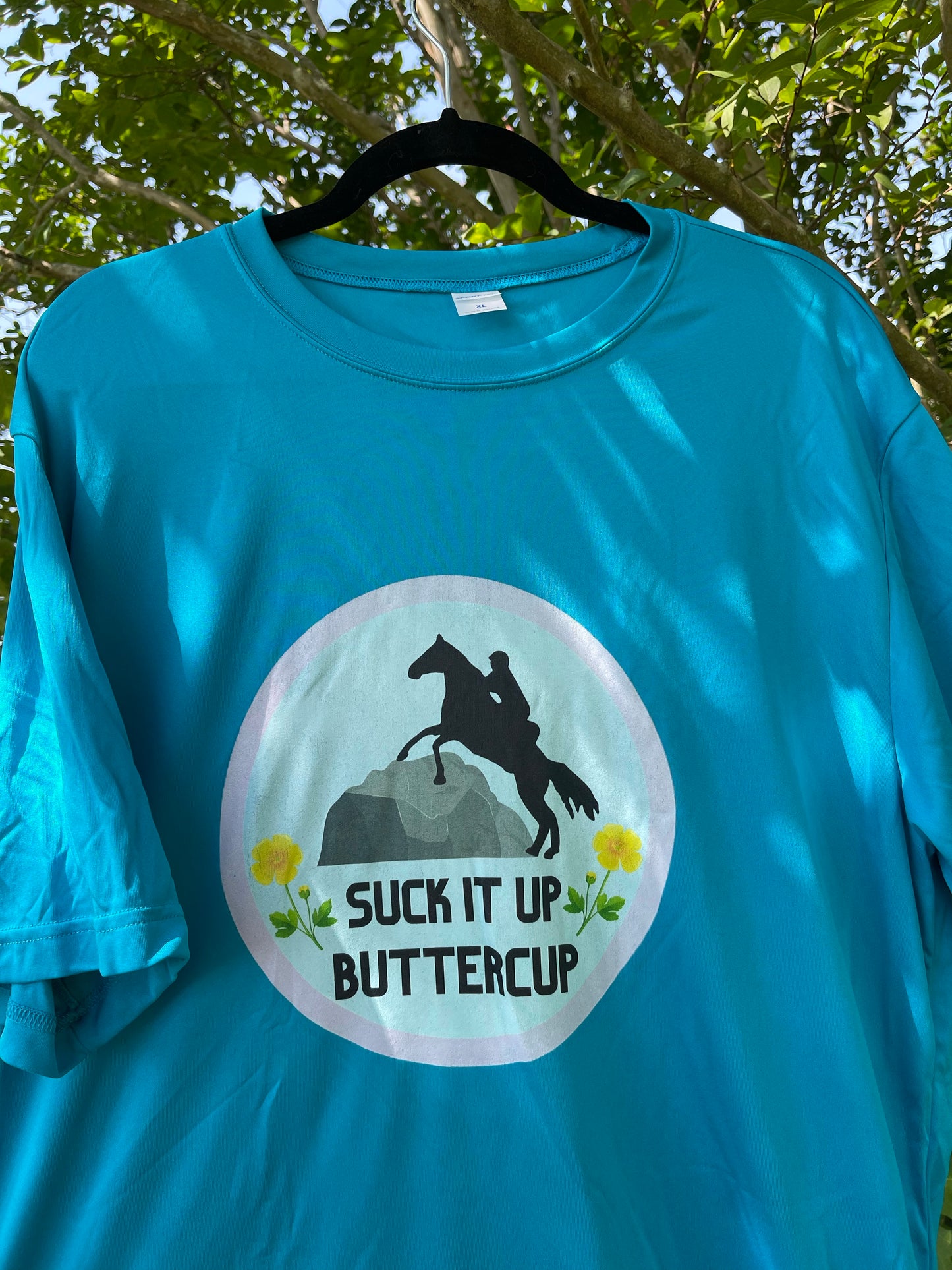 Suck It Up Buttercup Men’s Moisture Wicking Performance T-Shirt