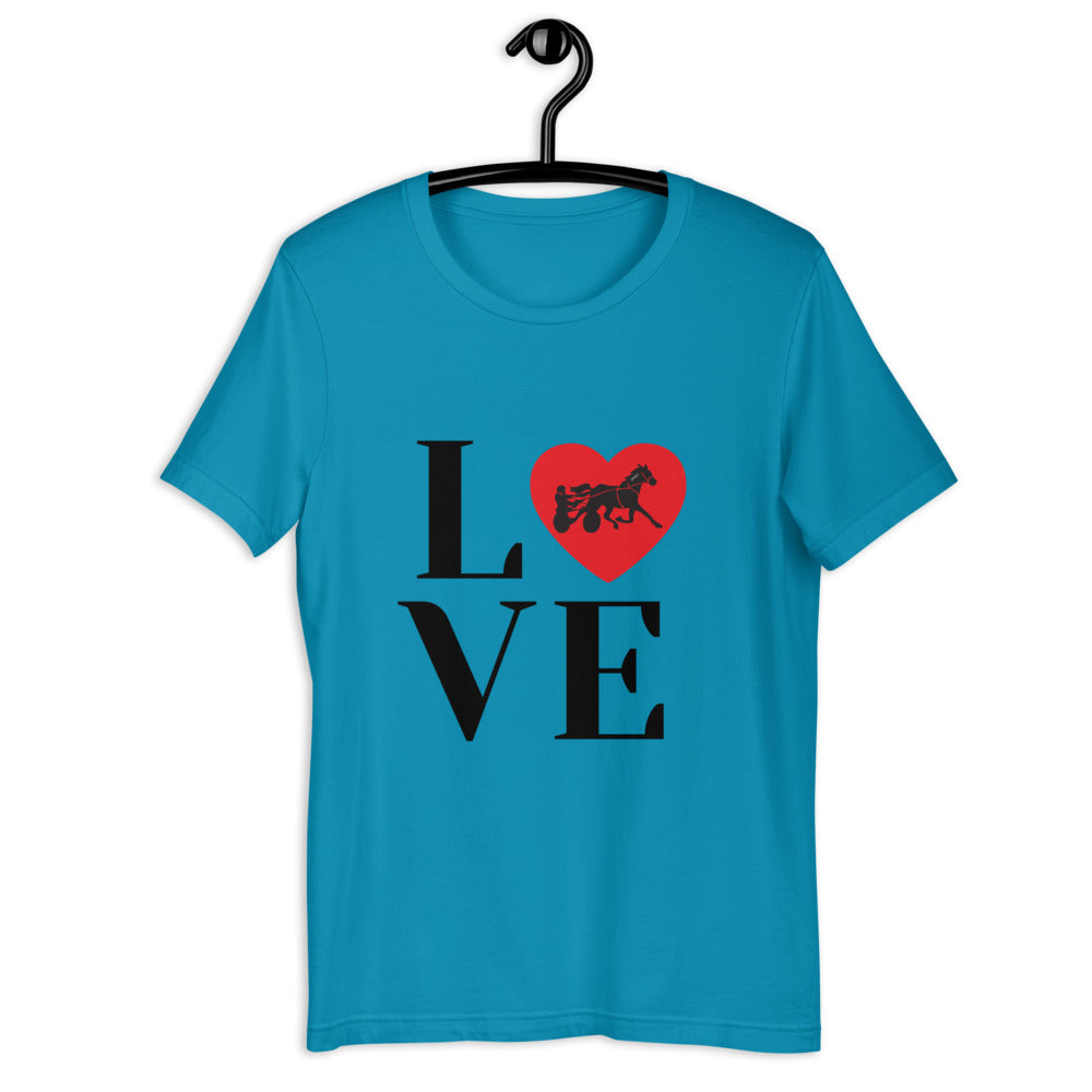 LOVE Standardbred Short-Sleeve Unisex T-Shirt