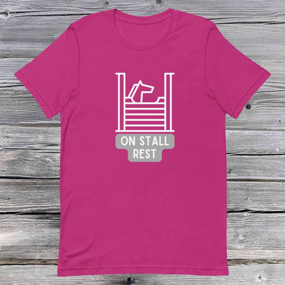 On Stall Rest. Short-sleeve unisex t-shirt
