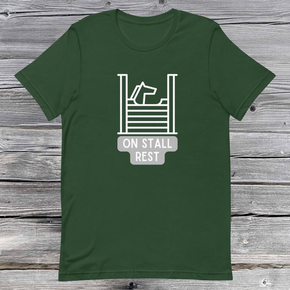 On Stall Rest. Short-sleeve unisex t-shirt