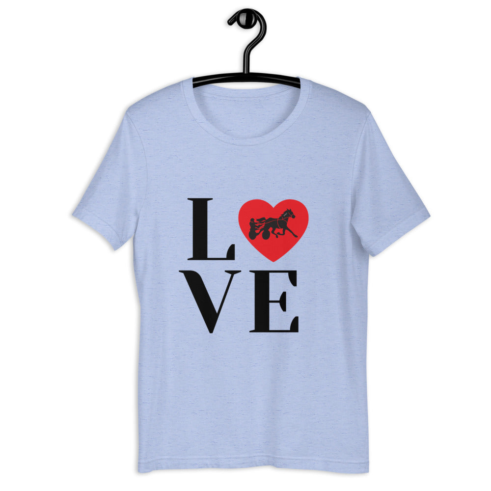 LOVE Standardbred Short-Sleeve Unisex T-Shirt