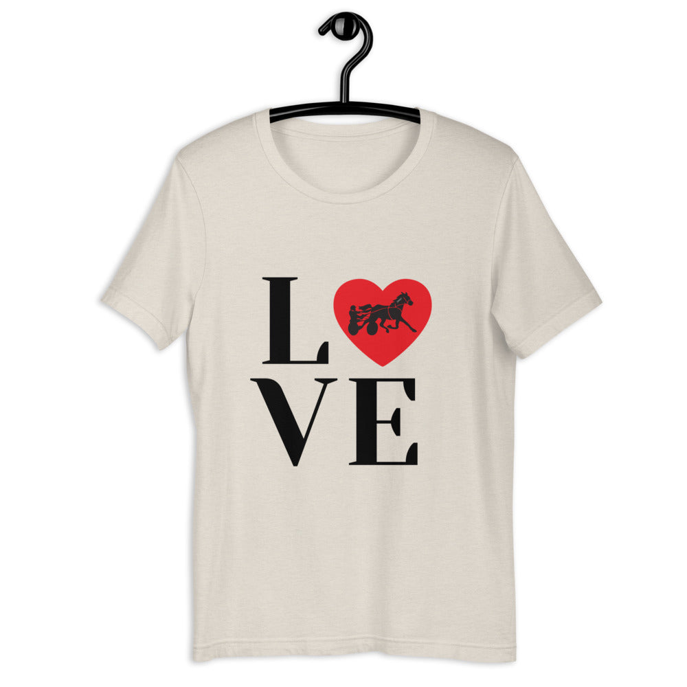 LOVE Standardbred Short-Sleeve Unisex T-Shirt