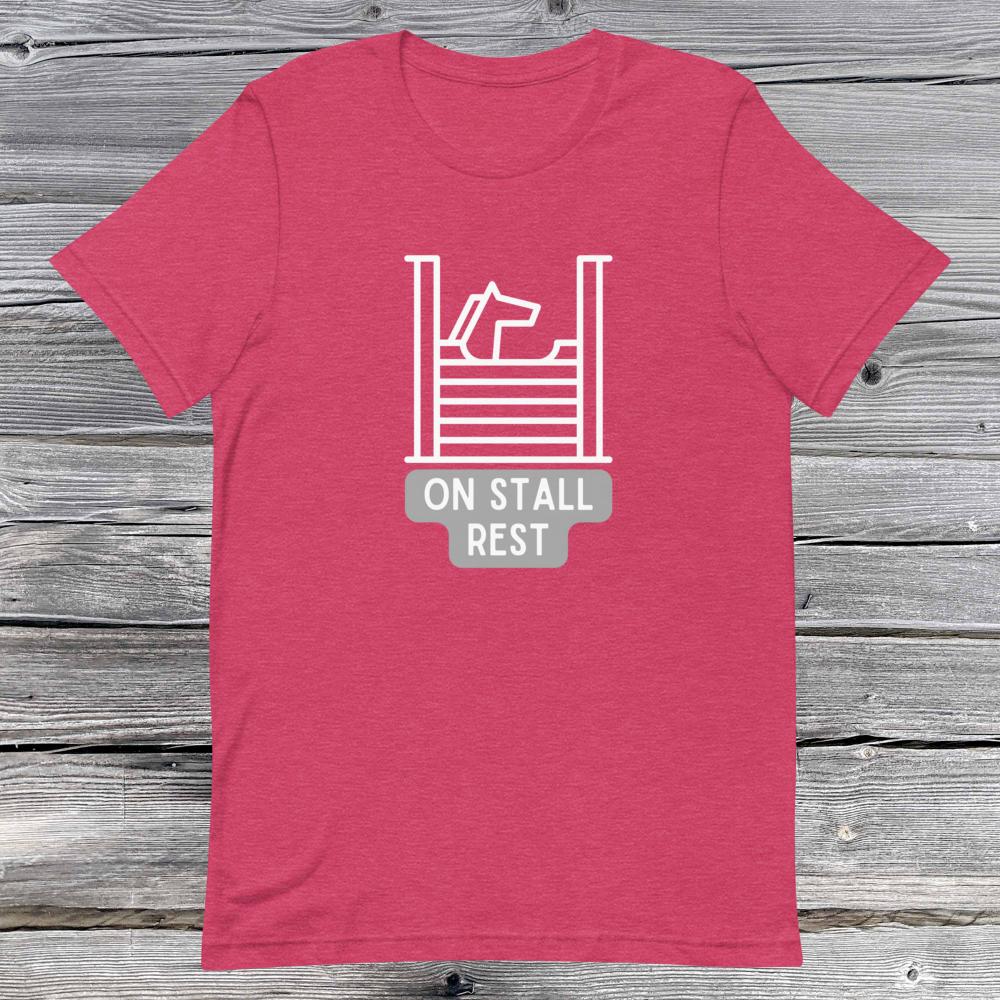 On Stall Rest. Short-sleeve unisex t-shirt