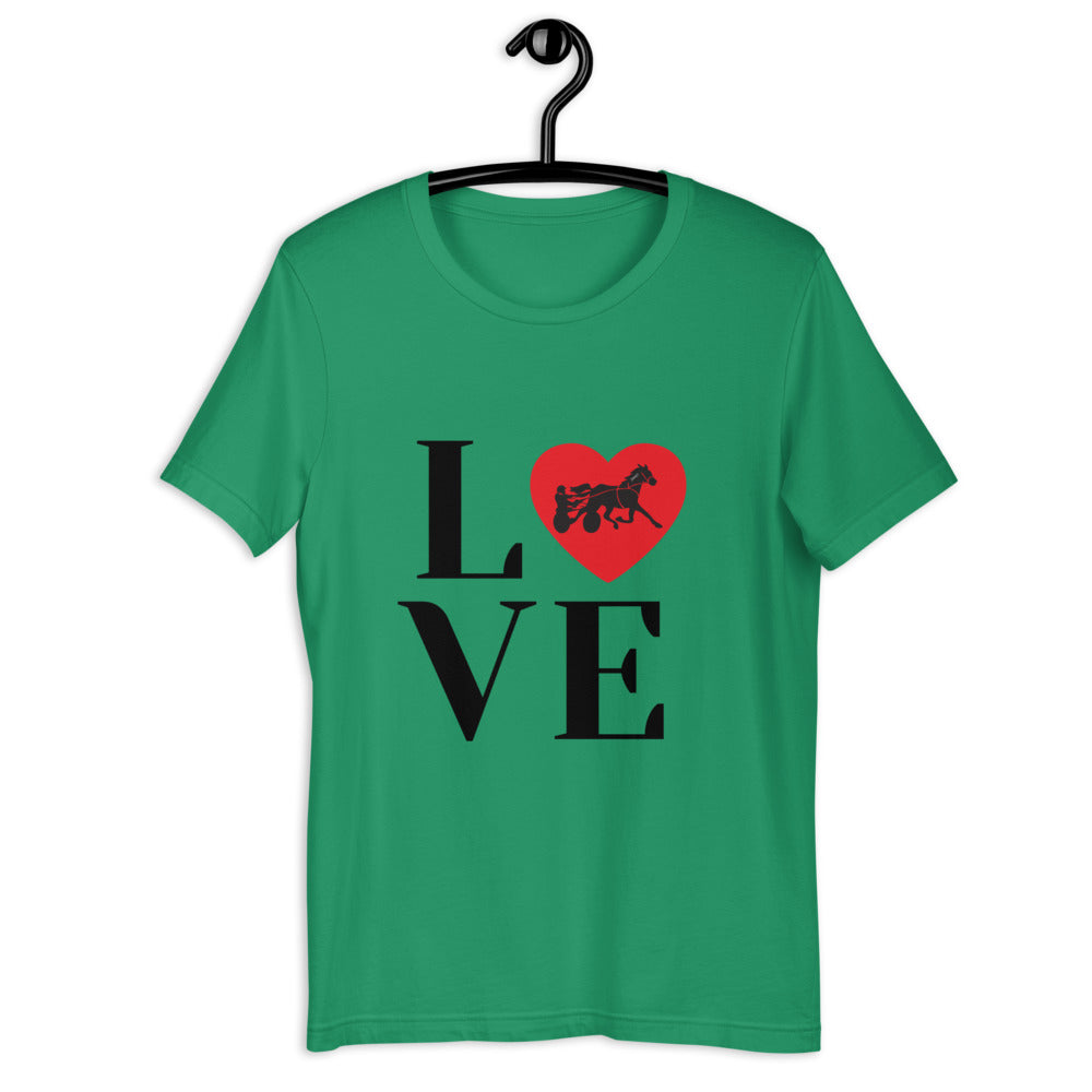 LOVE Standardbred Short-Sleeve Unisex T-Shirt