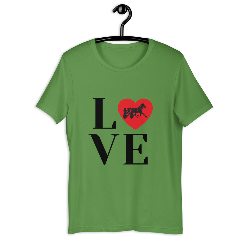 LOVE Standardbred Short-Sleeve Unisex T-Shirt