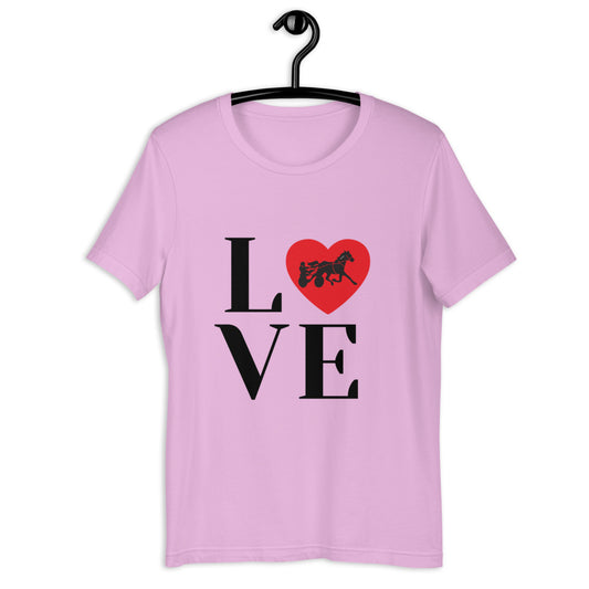 LOVE Standardbred Short-Sleeve Unisex T-Shirt
