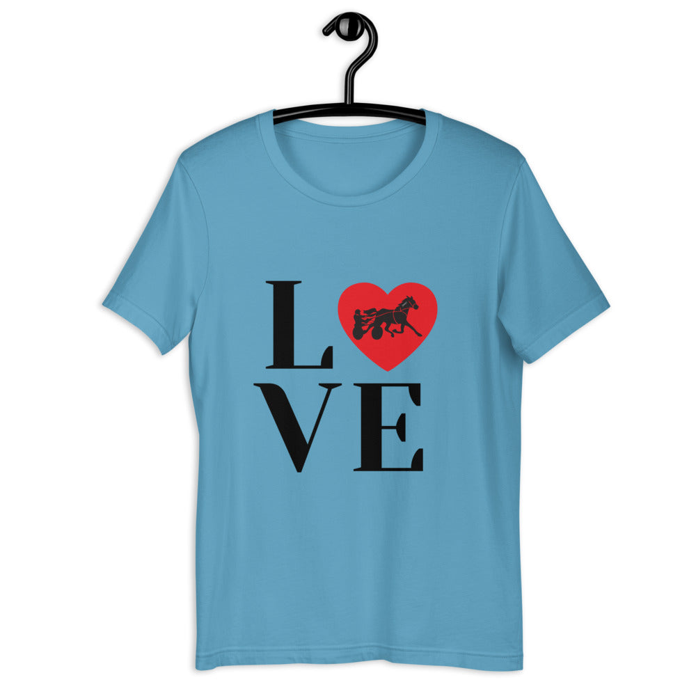 LOVE Standardbred Short-Sleeve Unisex T-Shirt