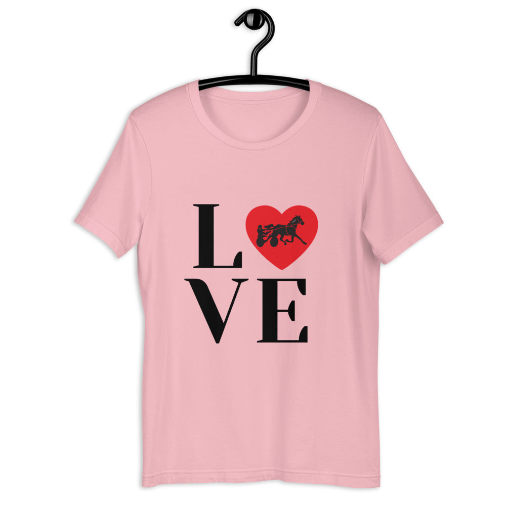 LOVE Standardbred Short-Sleeve Unisex T-Shirt