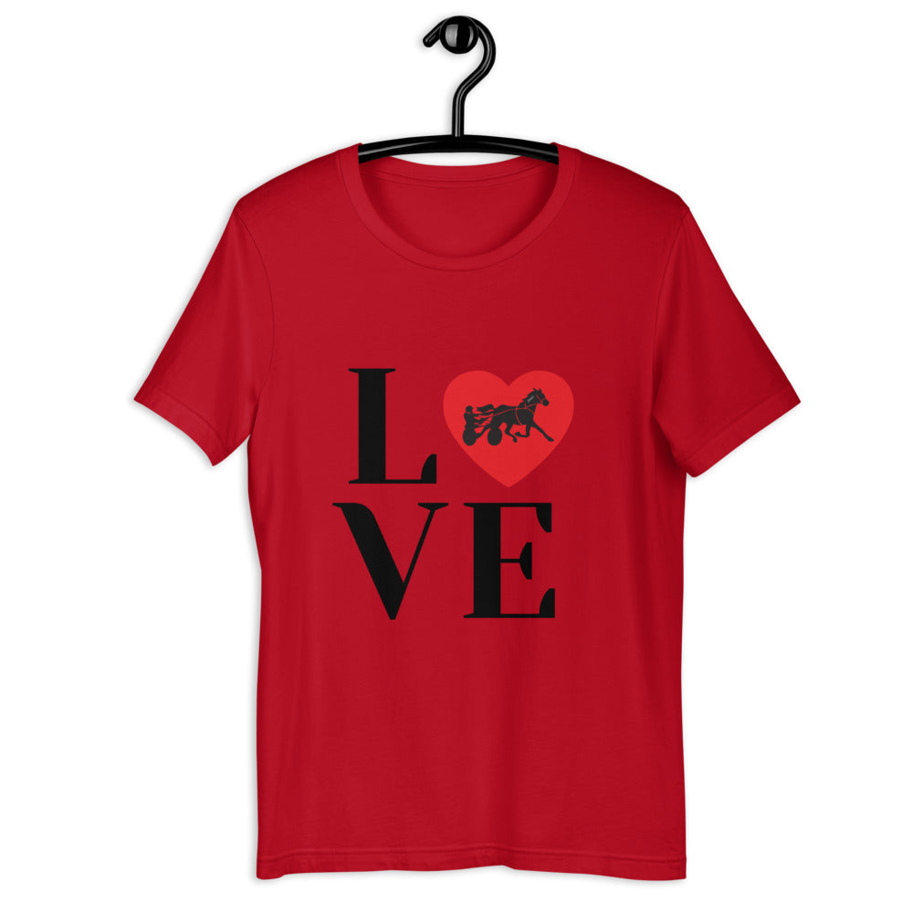 LOVE Standardbred Short-Sleeve Unisex T-Shirt