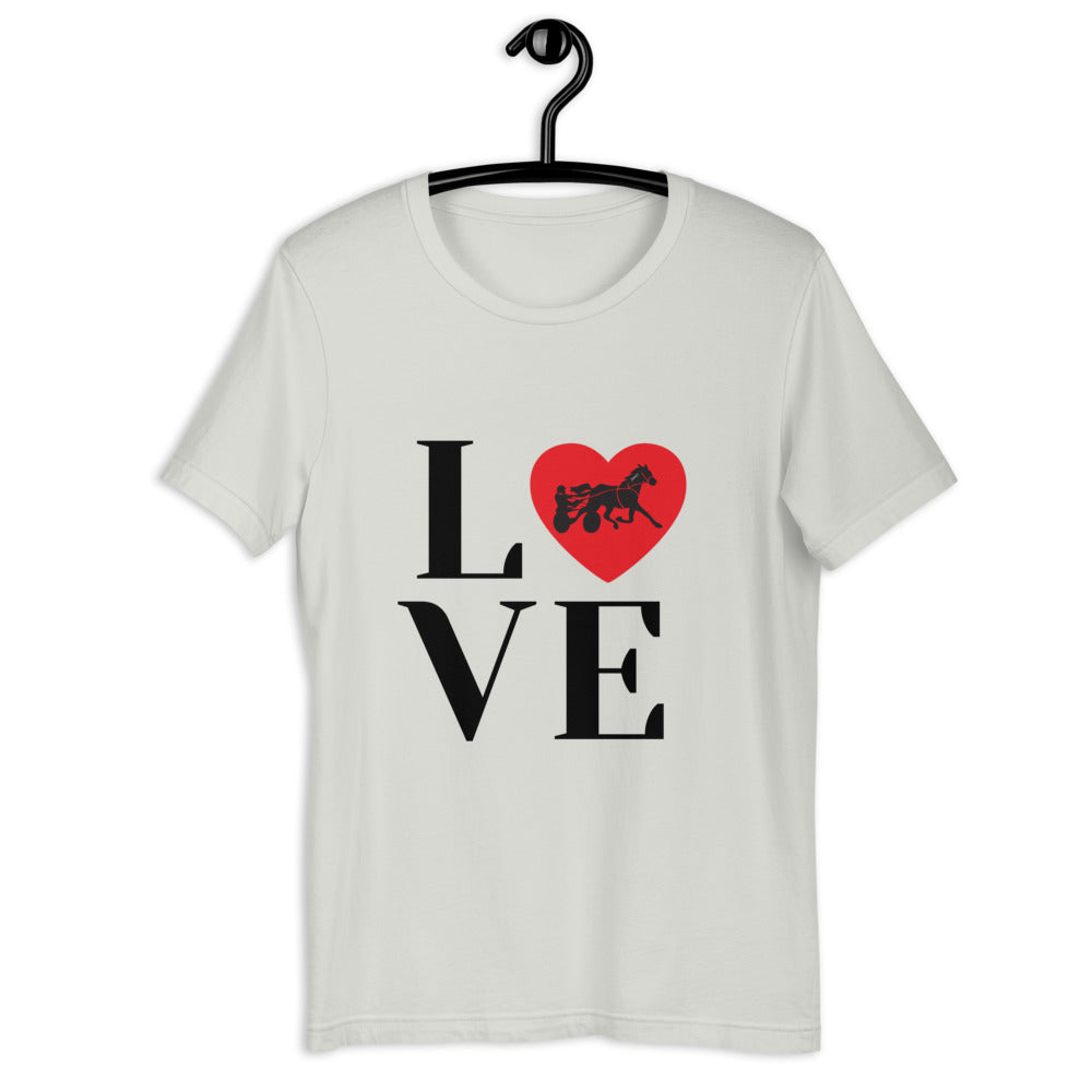 LOVE Standardbred Short-Sleeve Unisex T-Shirt