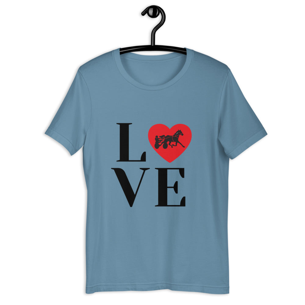 LOVE Standardbred Short-Sleeve Unisex T-Shirt
