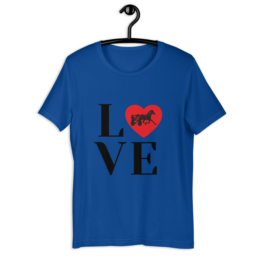 LOVE Standardbred Short-Sleeve Unisex T-Shirt