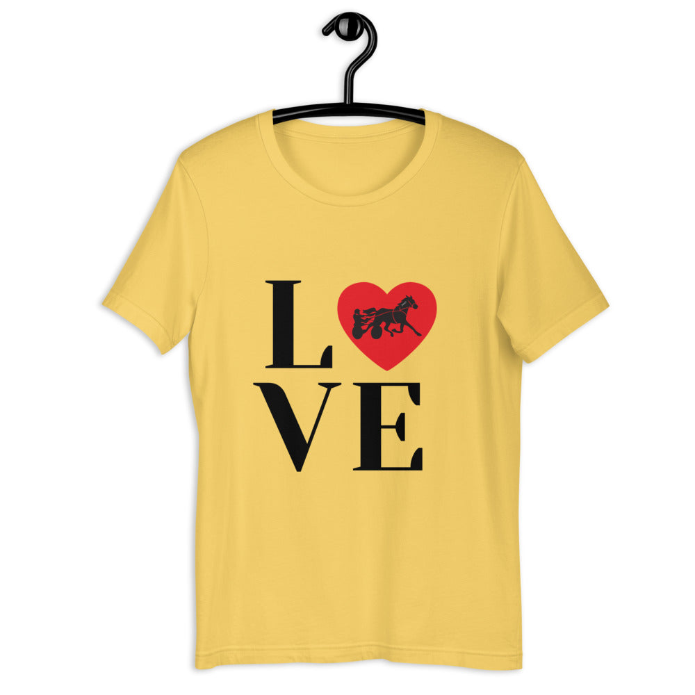 LOVE Standardbred Short-Sleeve Unisex T-Shirt