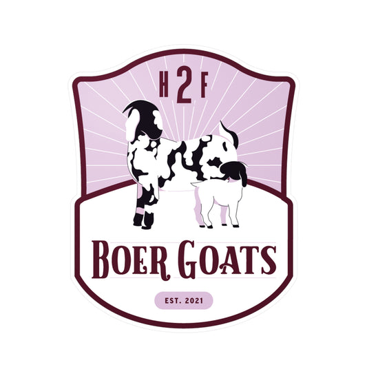 H2F Boar Goats Kiss-Cut Vinyl Decals