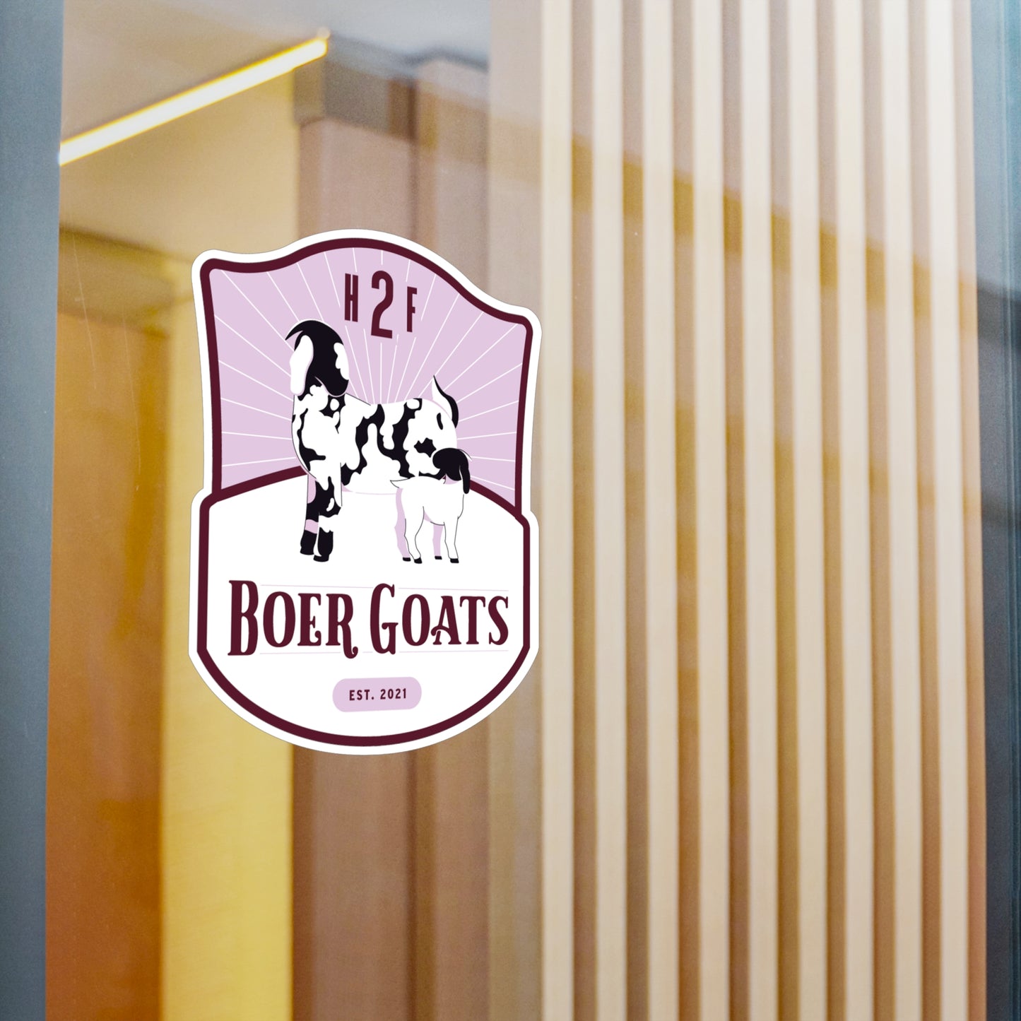 H2F Boar Goats Kiss-Cut Vinyl Decals