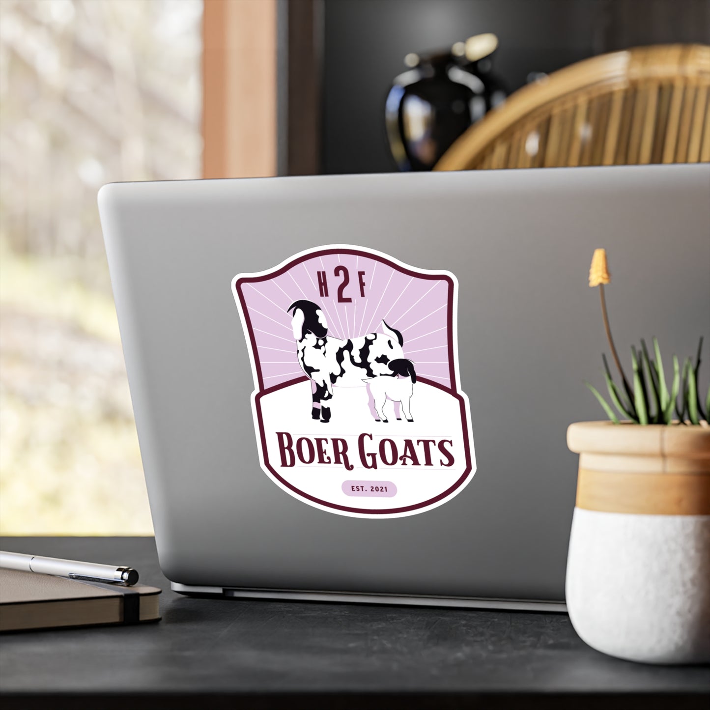 H2F Boar Goats Kiss-Cut Vinyl Decals