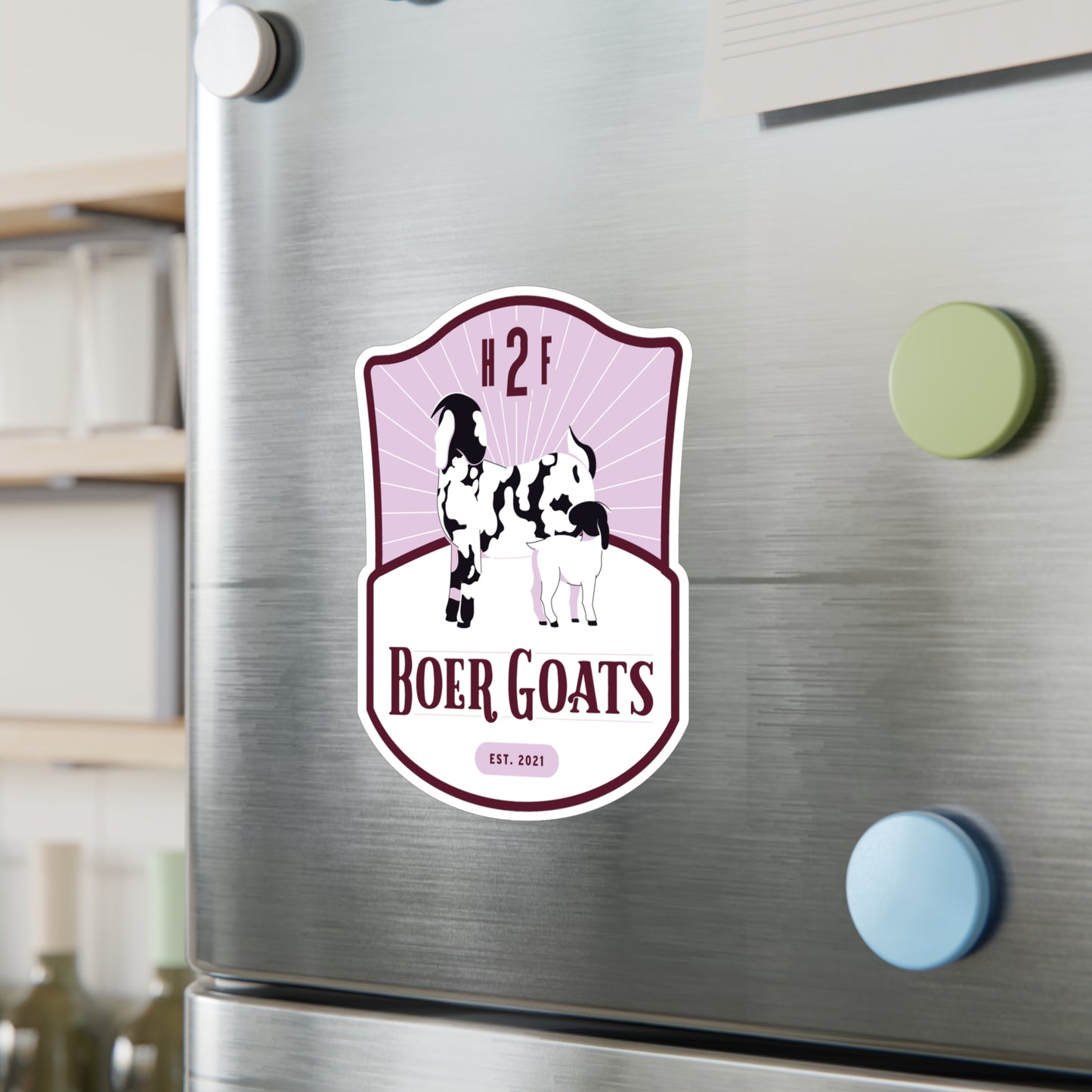 H2F Boar Goats Kiss-Cut Vinyl Decals