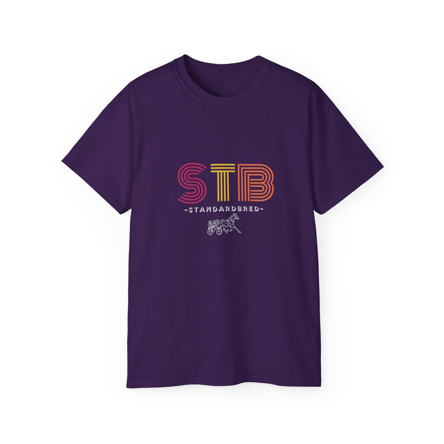Standardbred Horse. STB. Harness Horse. Harness Racing. Sulky Horse. Unisex Ultra Cotton Tee