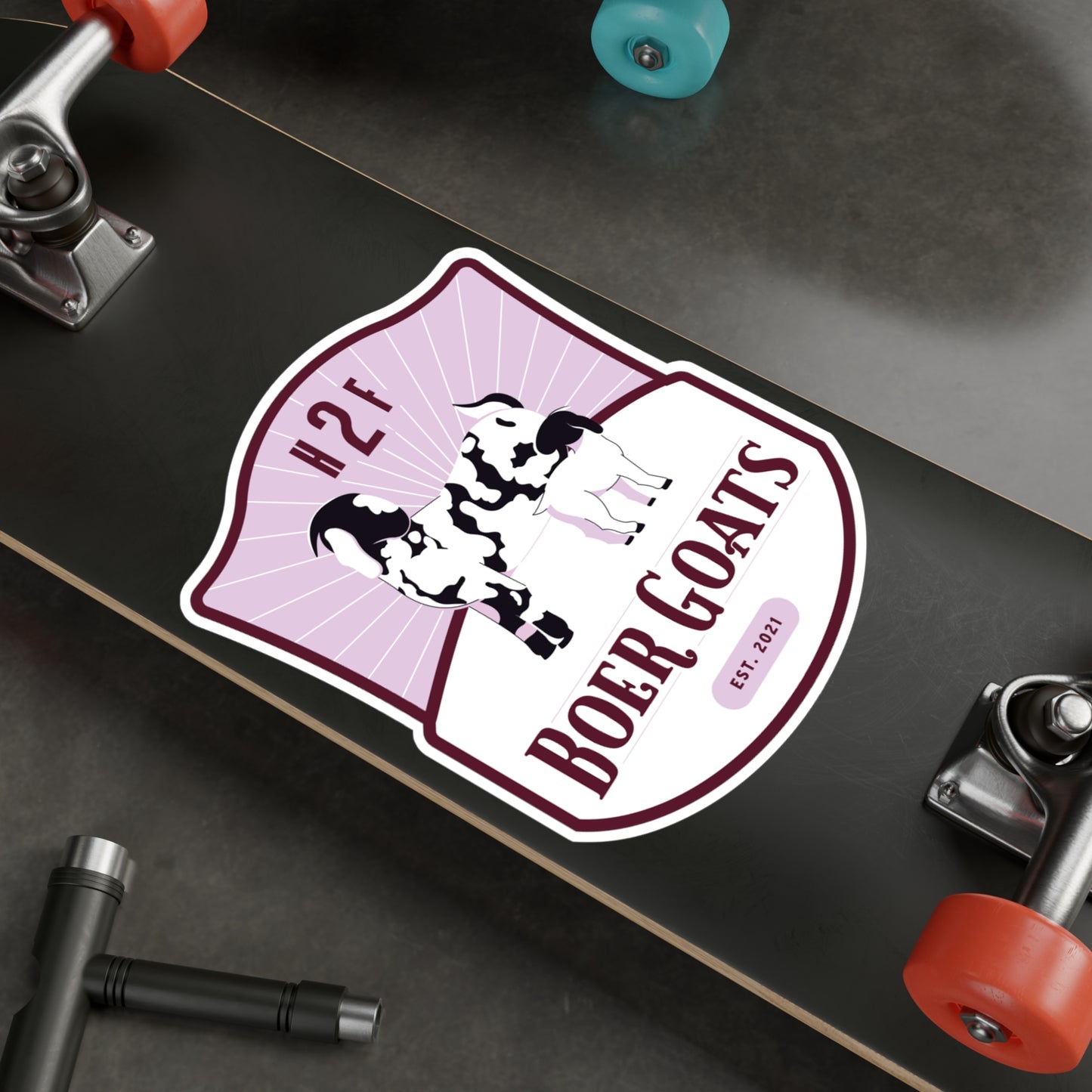 H2F Boar Goats Kiss-Cut Vinyl Decals