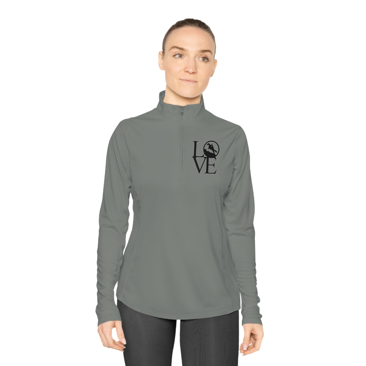 LOVE Endurance Ladies Quarter-Zip Pullover