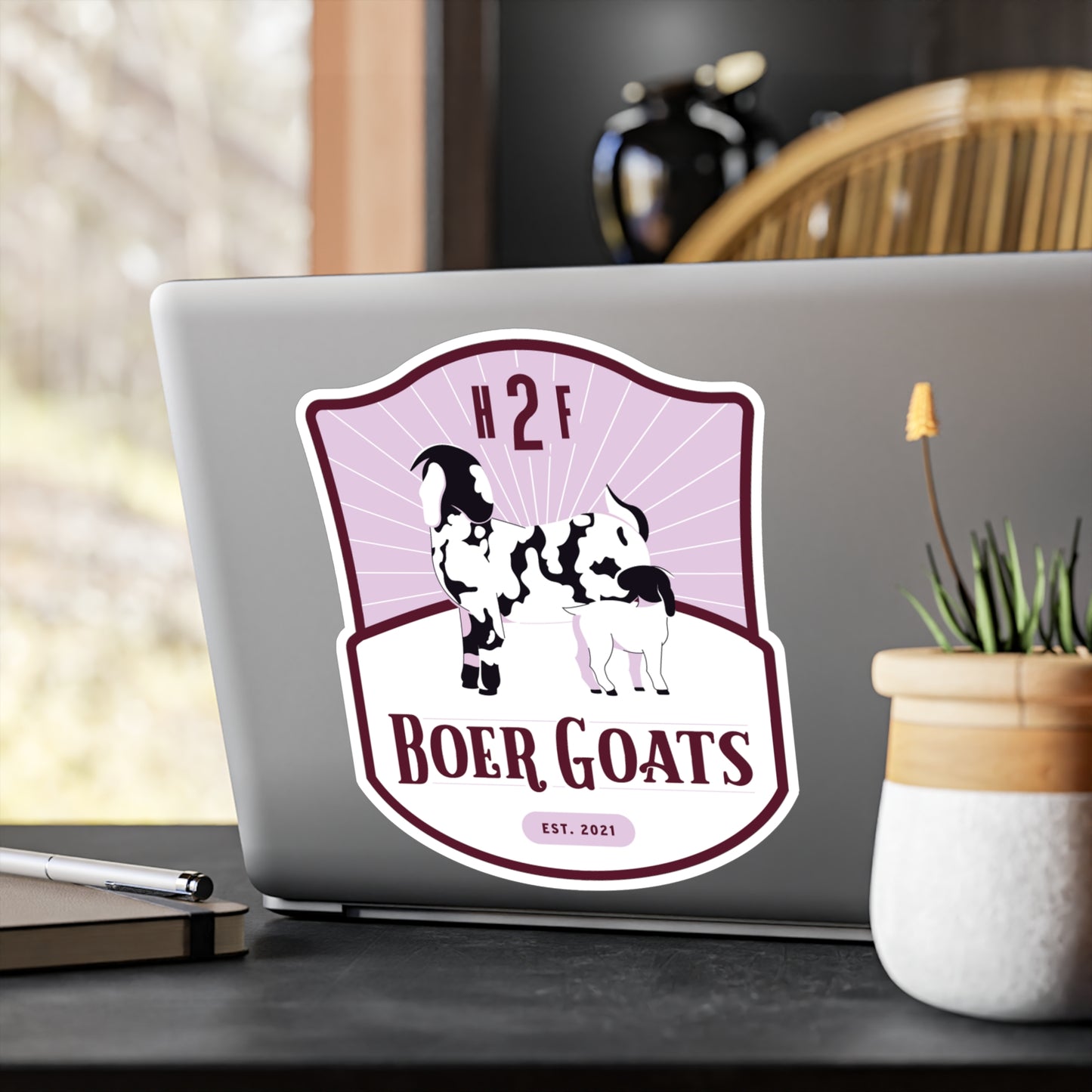 H2F Boar Goats Kiss-Cut Vinyl Decals