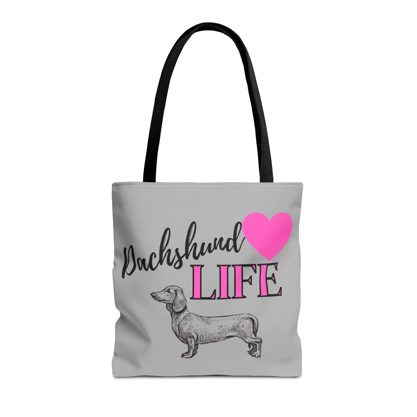 Dachshund Life Tote Bag - Dachshund Lover Gift, Dachshund Dog Tote, Dachshund Love Bag, Cute Dachsie Tote, Fun Sausage Dog Purse