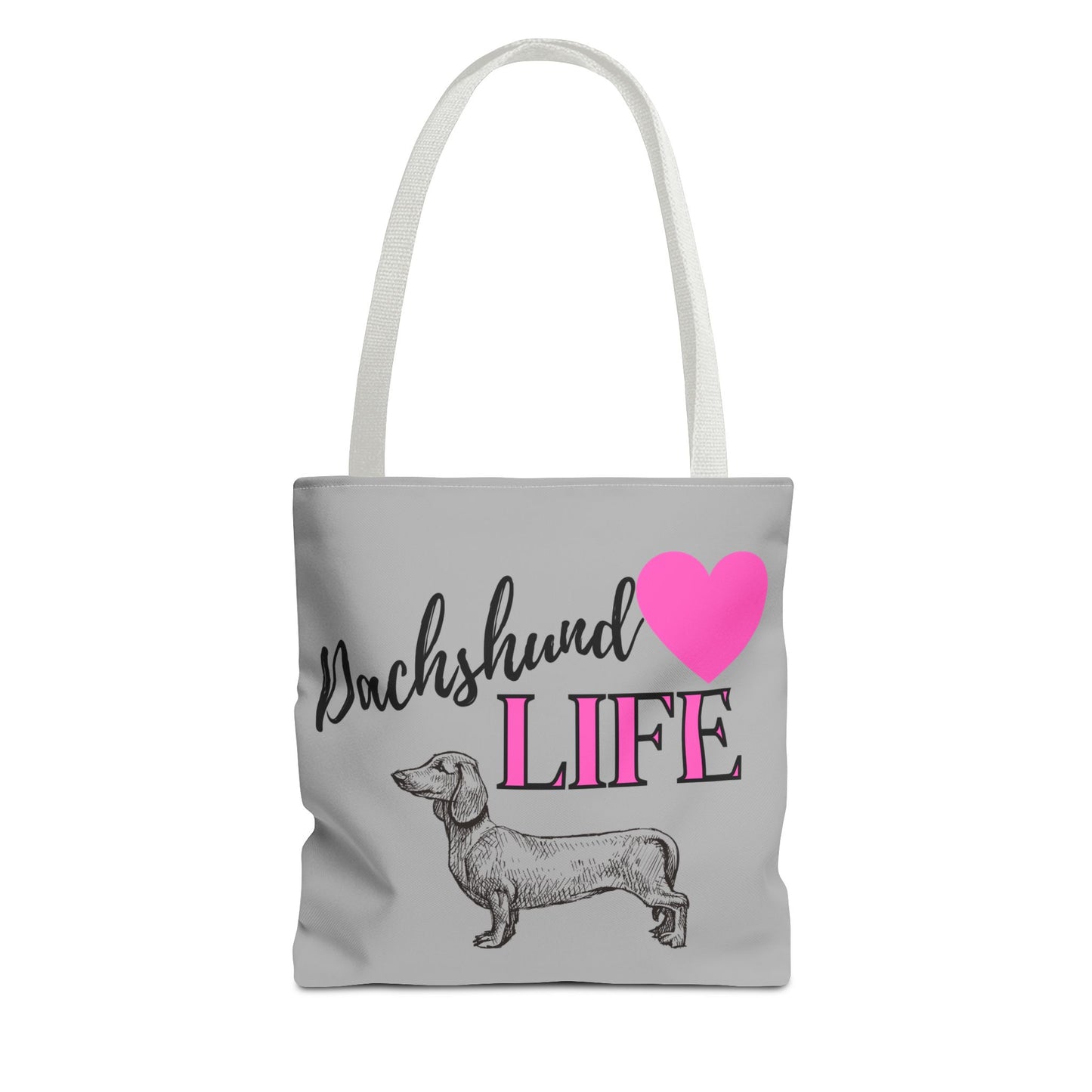 Dachshund Life Tote Bag - Dachshund Lover Gift, Dachshund Dog Tote, Dachshund Love Bag, Cute Dachsie Tote, Fun Sausage Dog Purse