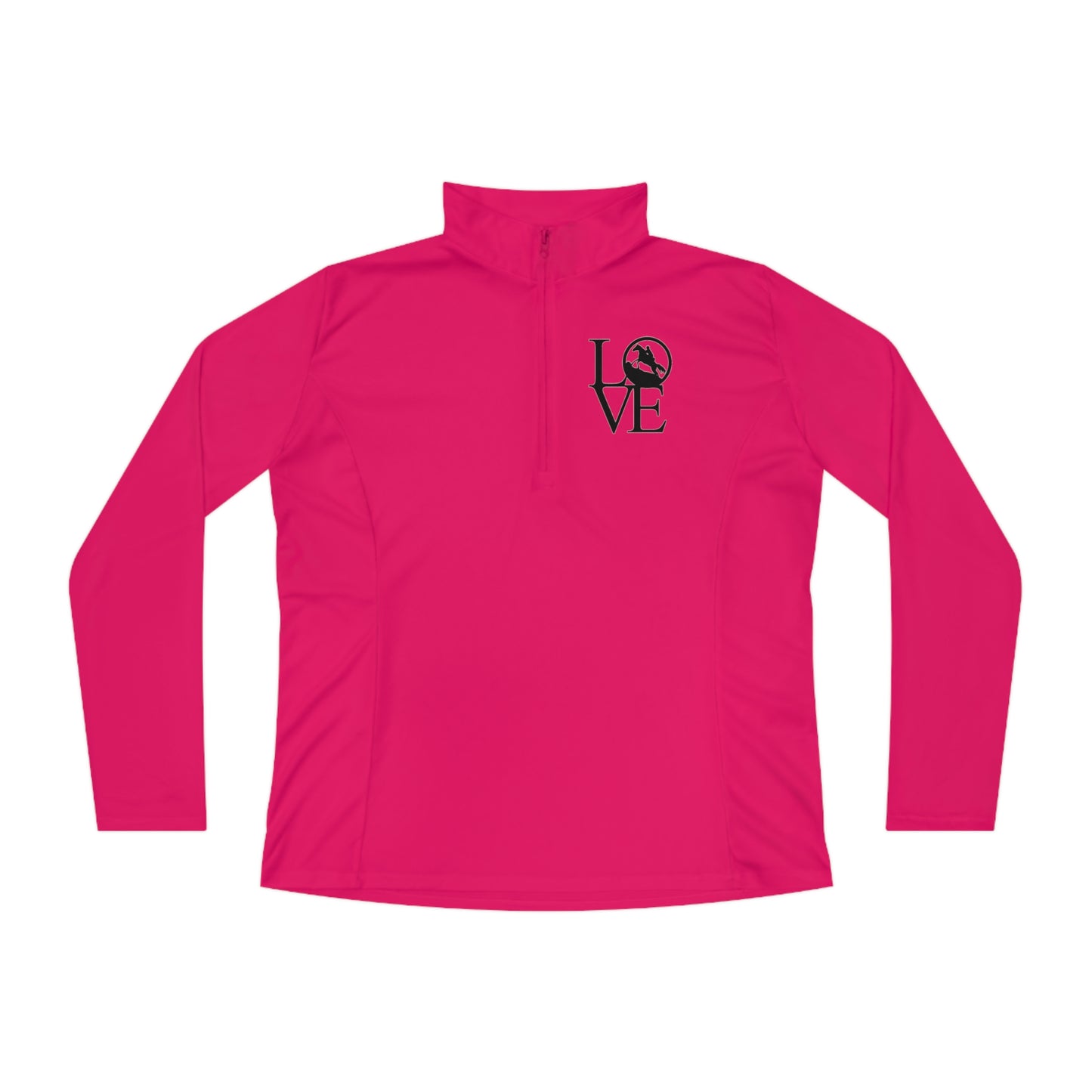 LOVE Endurance Ladies Quarter-Zip Pullover