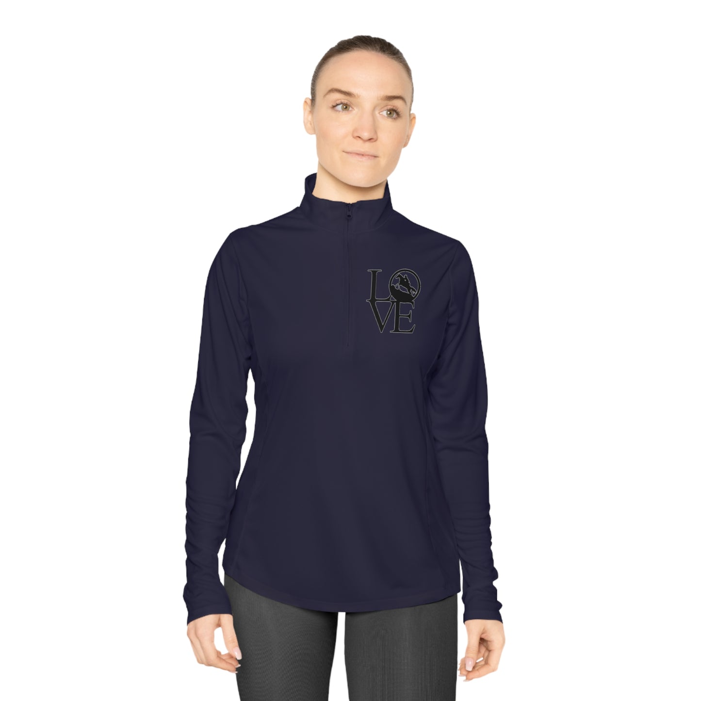 LOVE Endurance Ladies Quarter-Zip Pullover