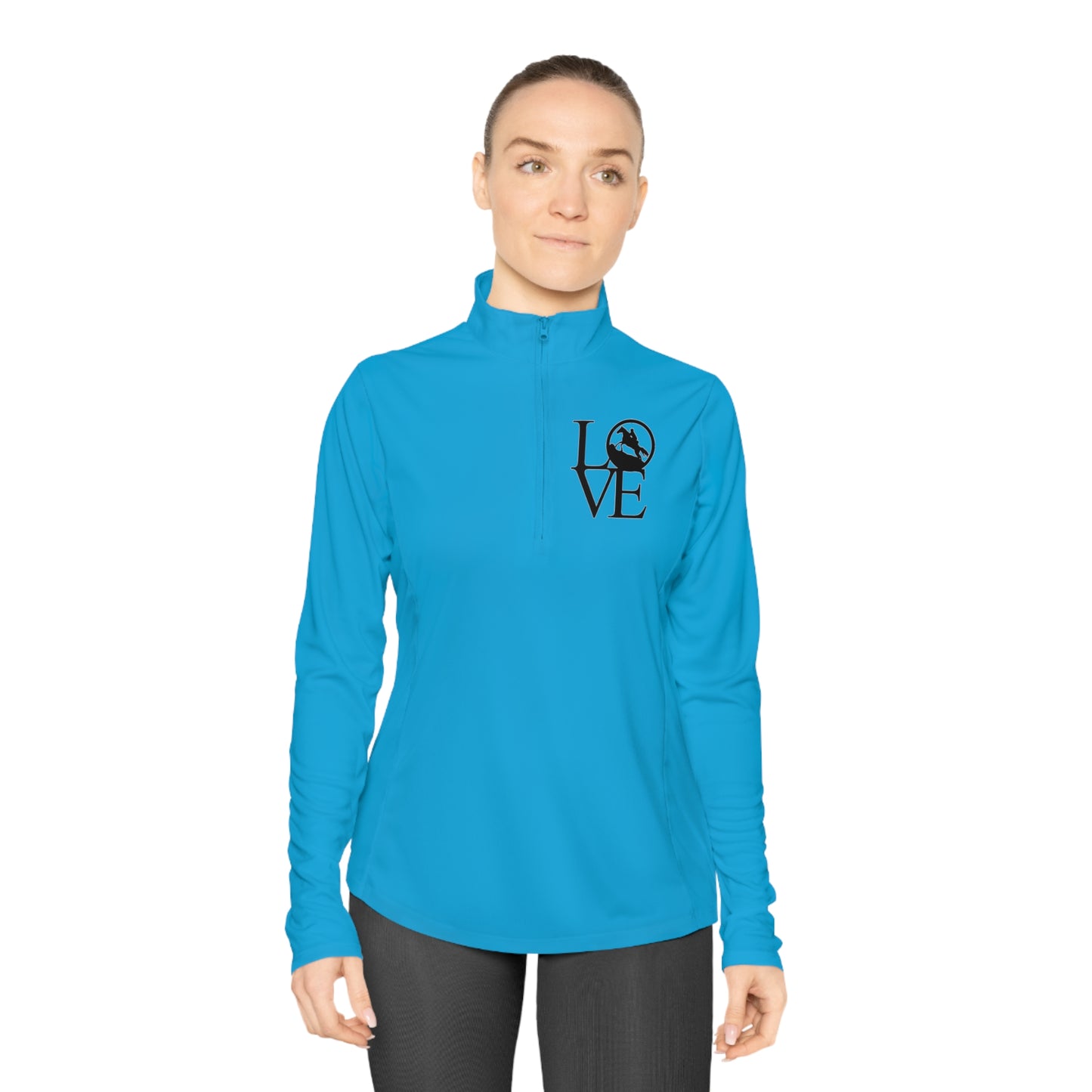 LOVE Endurance Ladies Quarter-Zip Pullover
