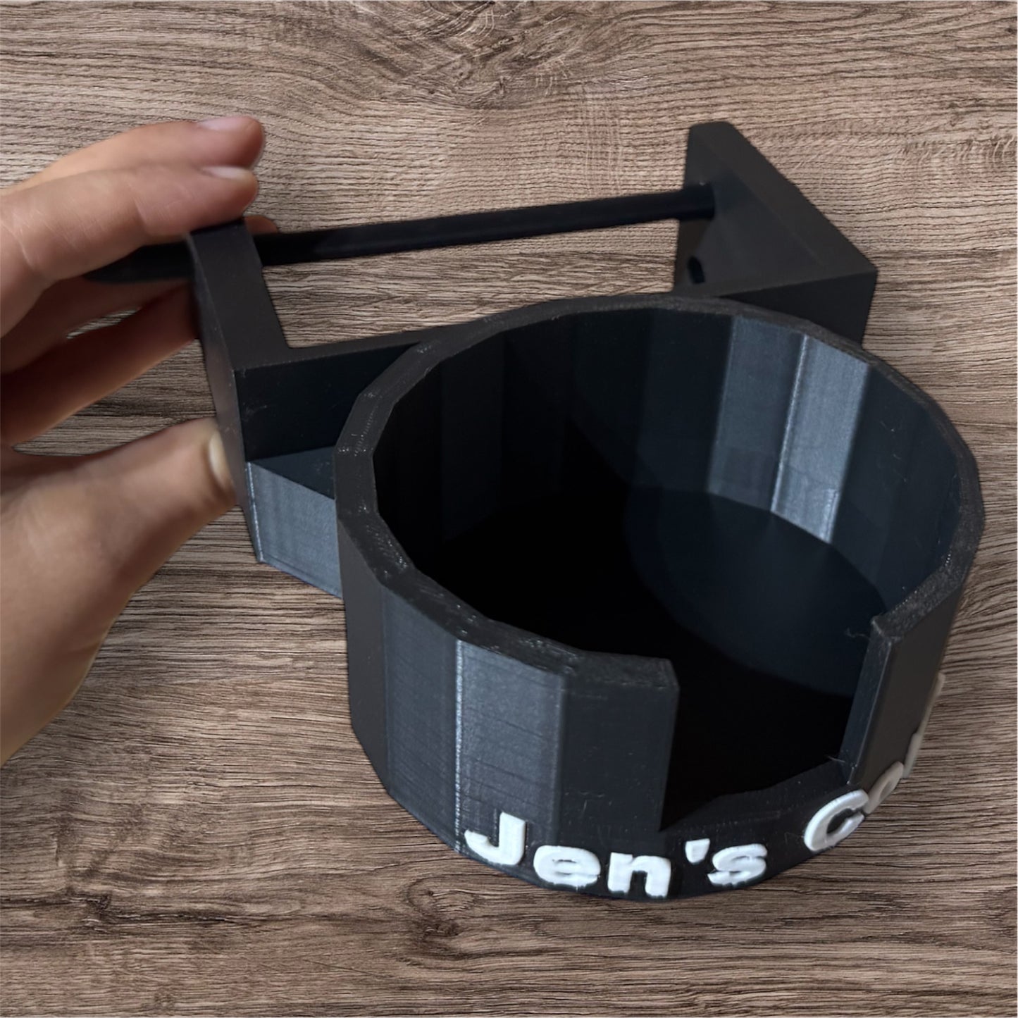 Horse mug jump standard holder. coffee cup jump standard holder. equestrian mug holder.