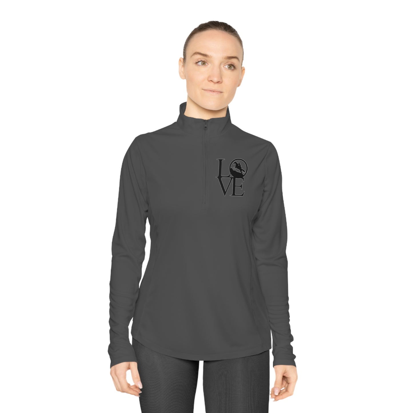 LOVE Endurance Ladies Quarter-Zip Pullover