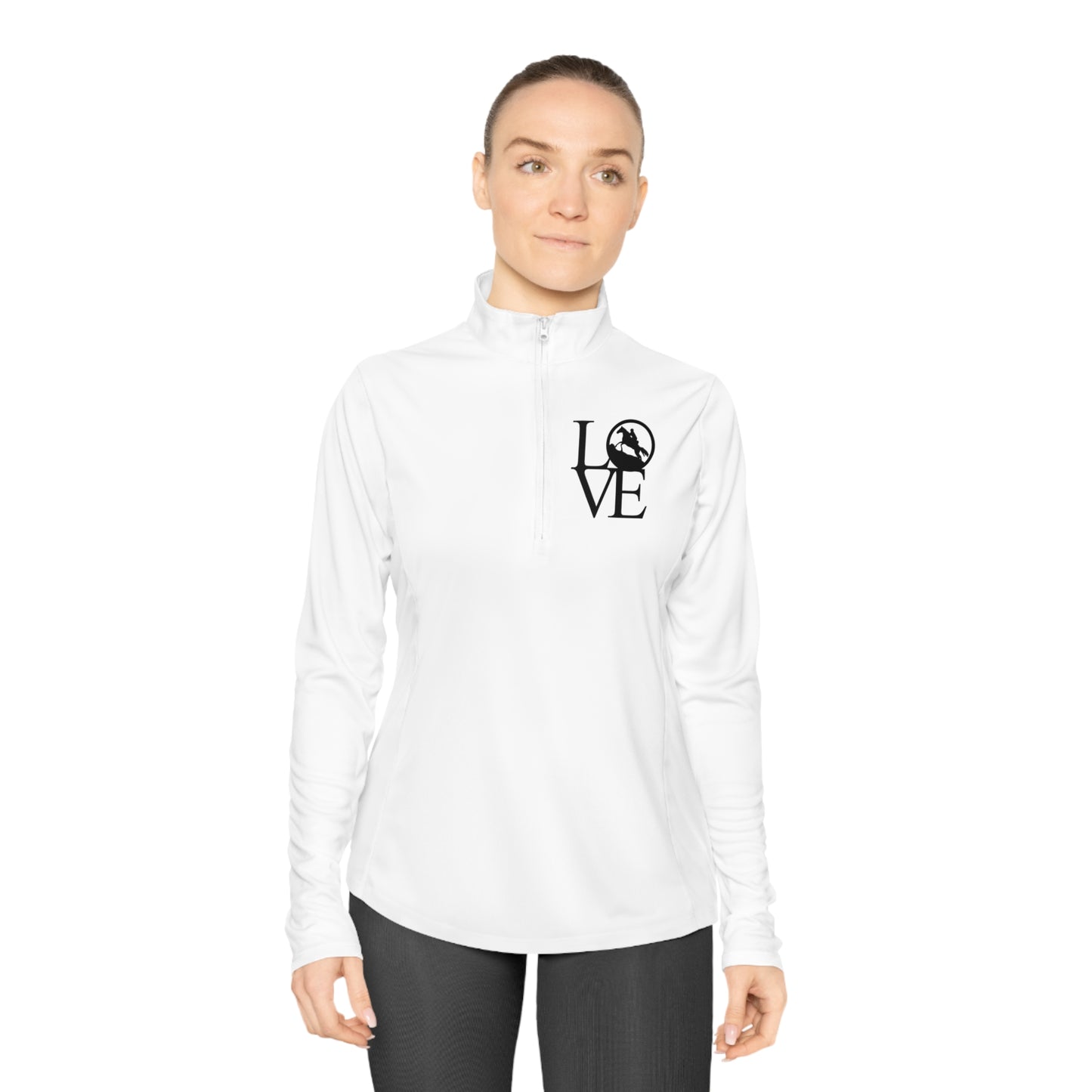 LOVE Endurance Ladies Quarter-Zip Pullover
