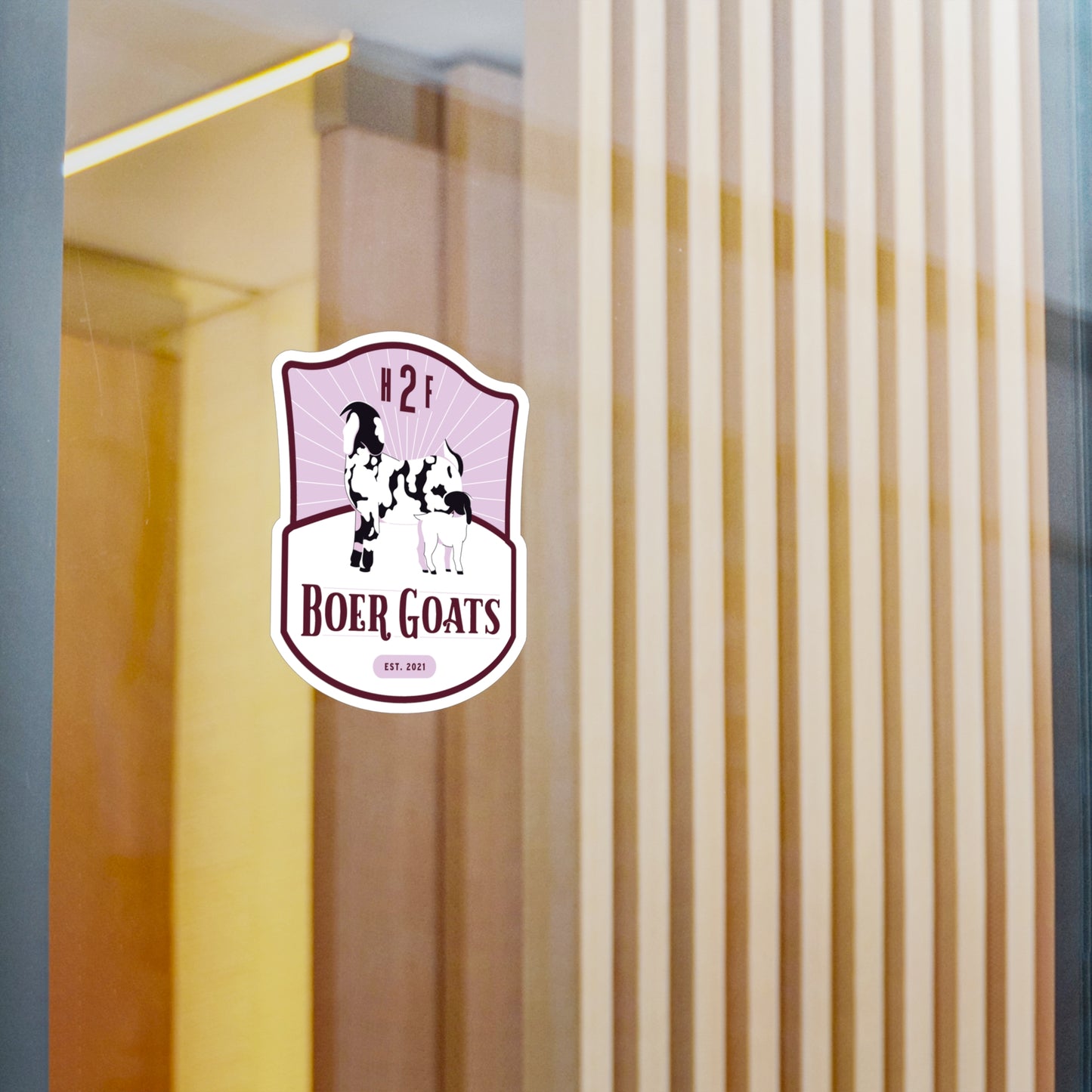 H2F Boar Goats Kiss-Cut Vinyl Decals