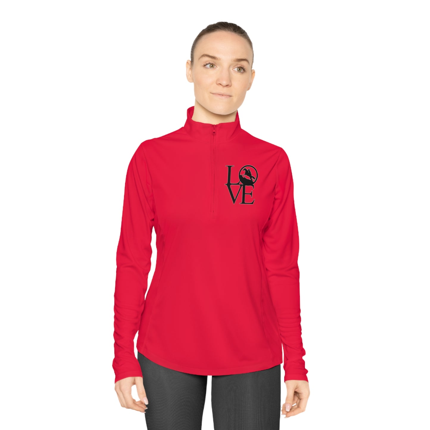 LOVE Endurance Ladies Quarter-Zip Pullover