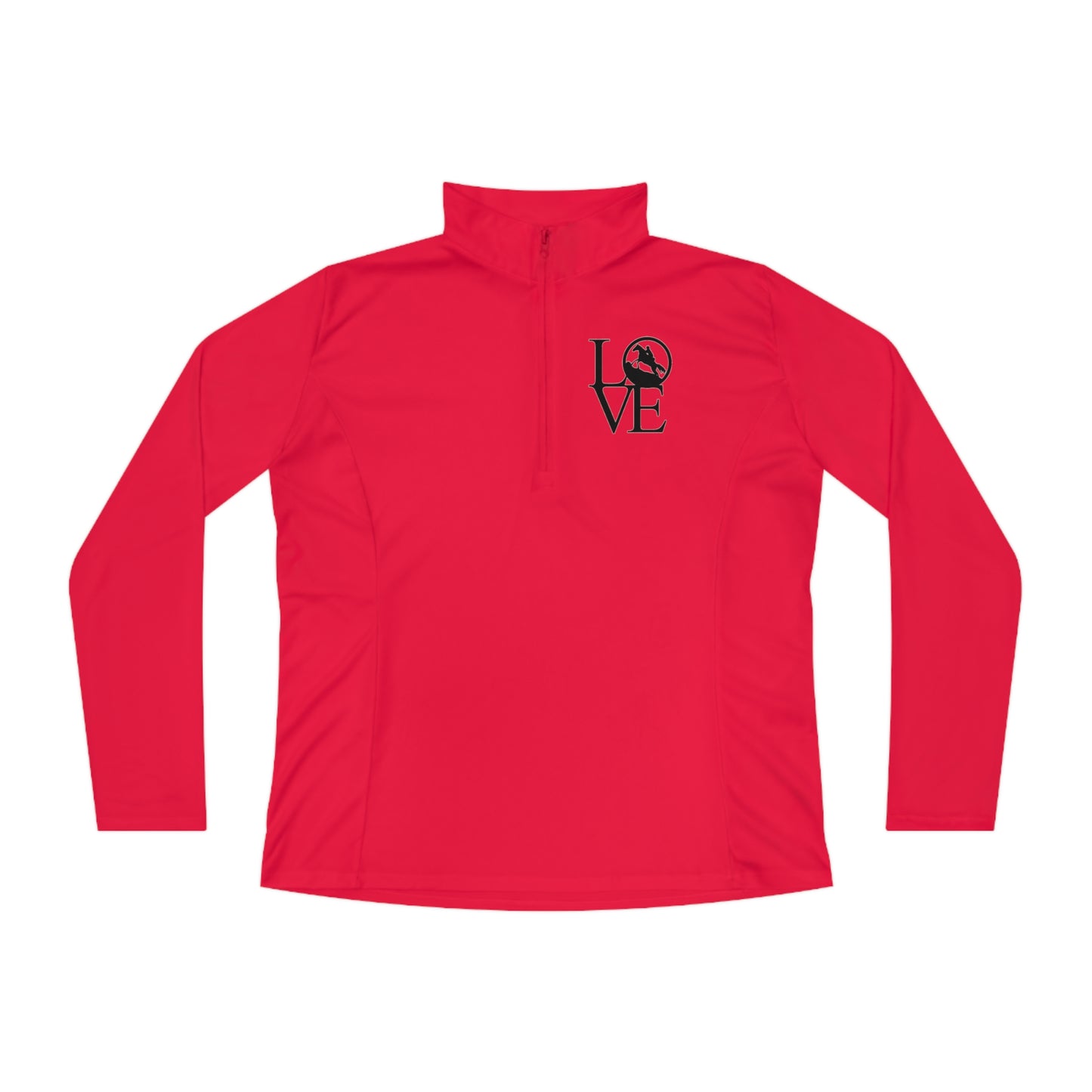 LOVE Endurance Ladies Quarter-Zip Pullover