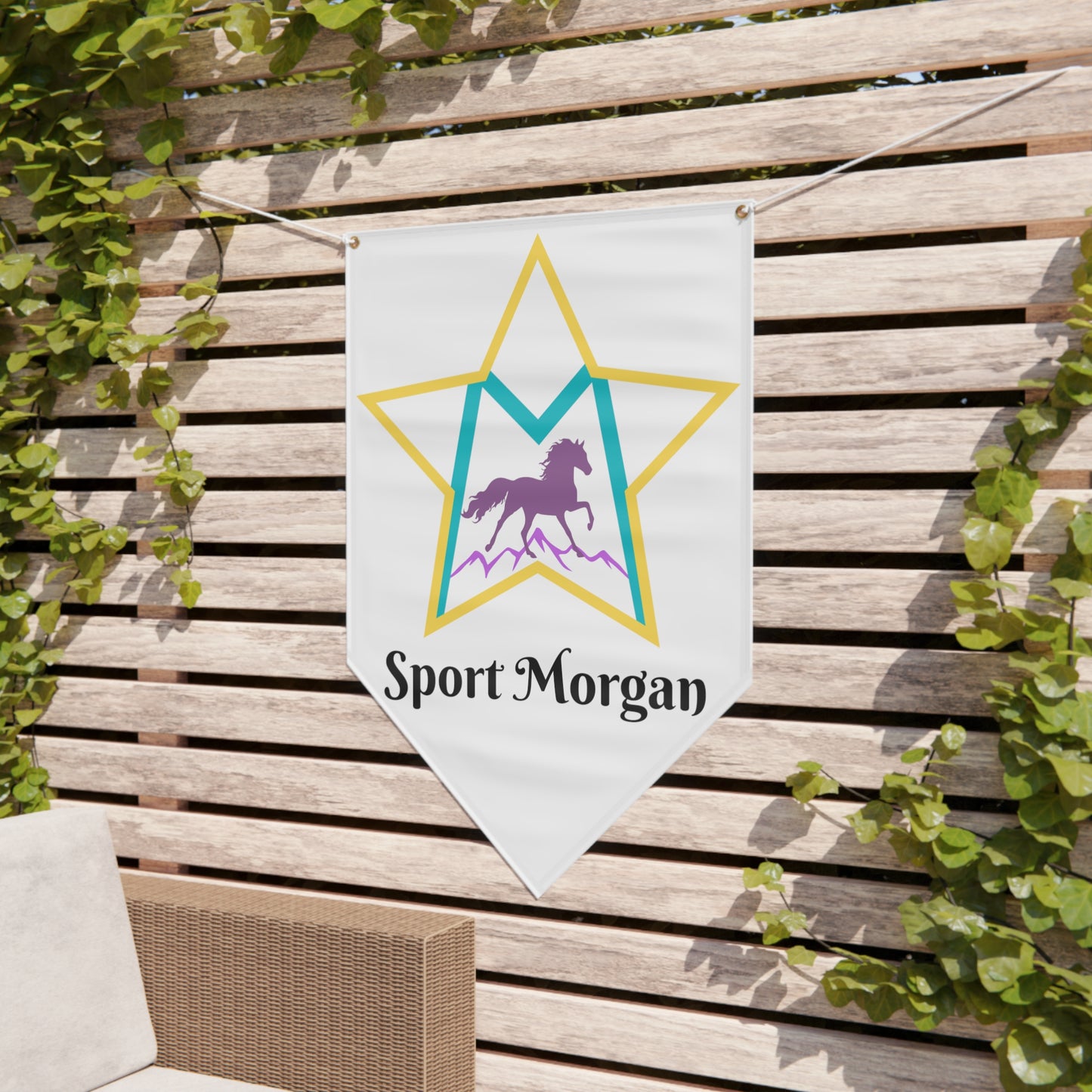 Sport Morgan Pennant Banner