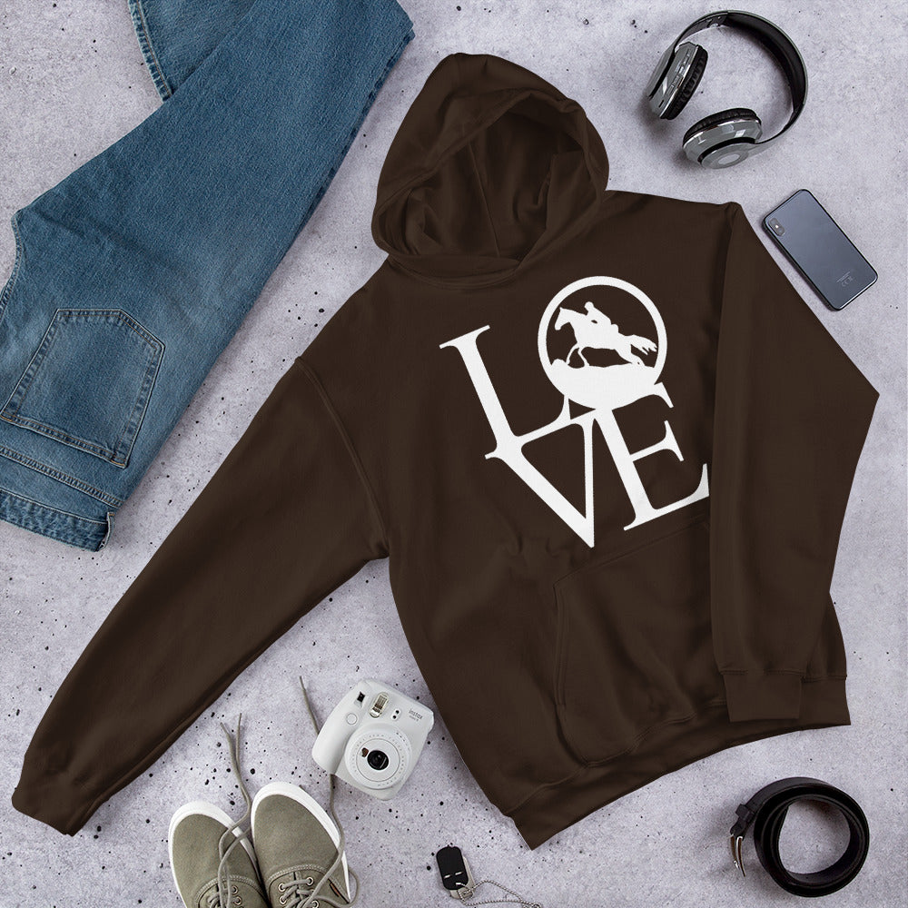 LOVE Endurance. Endurance Rider Unisex Hoodie