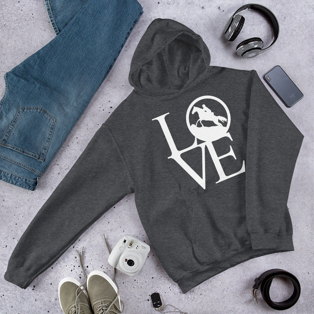 LOVE Endurance. Endurance Rider Unisex Hoodie